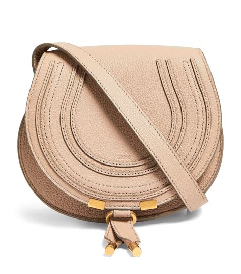 CHLOE Marcie small leather saddle bag 